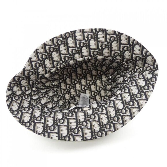 Christian Dior Teddy-D Bob Hat Oblique 95 Tdd923 A130 Hat